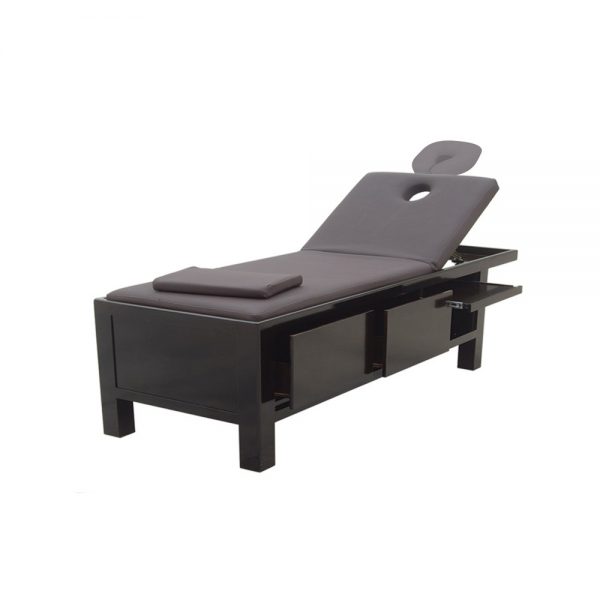 Massage Bed Comes in Wht / Blk Storage, Backlift and Headrest