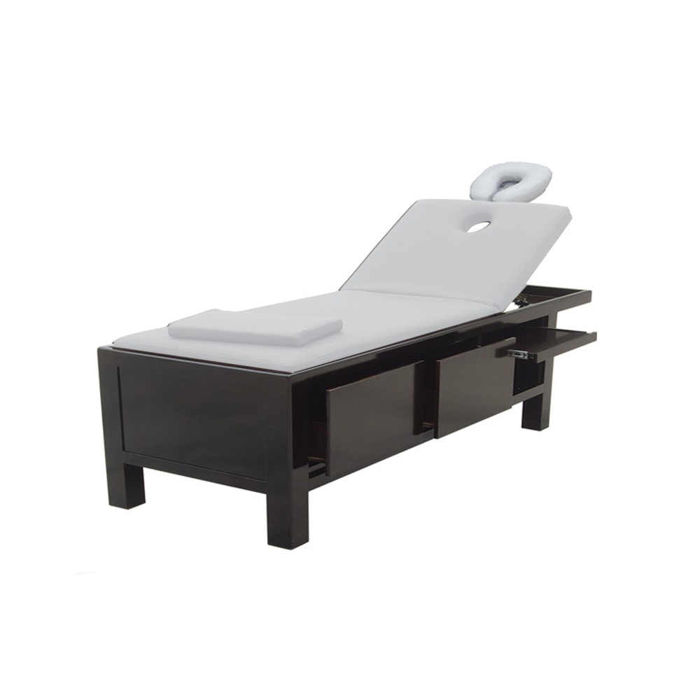 Massage Bed Comes in Wht / Blk Storage, Backlift and Headrest - Image 3