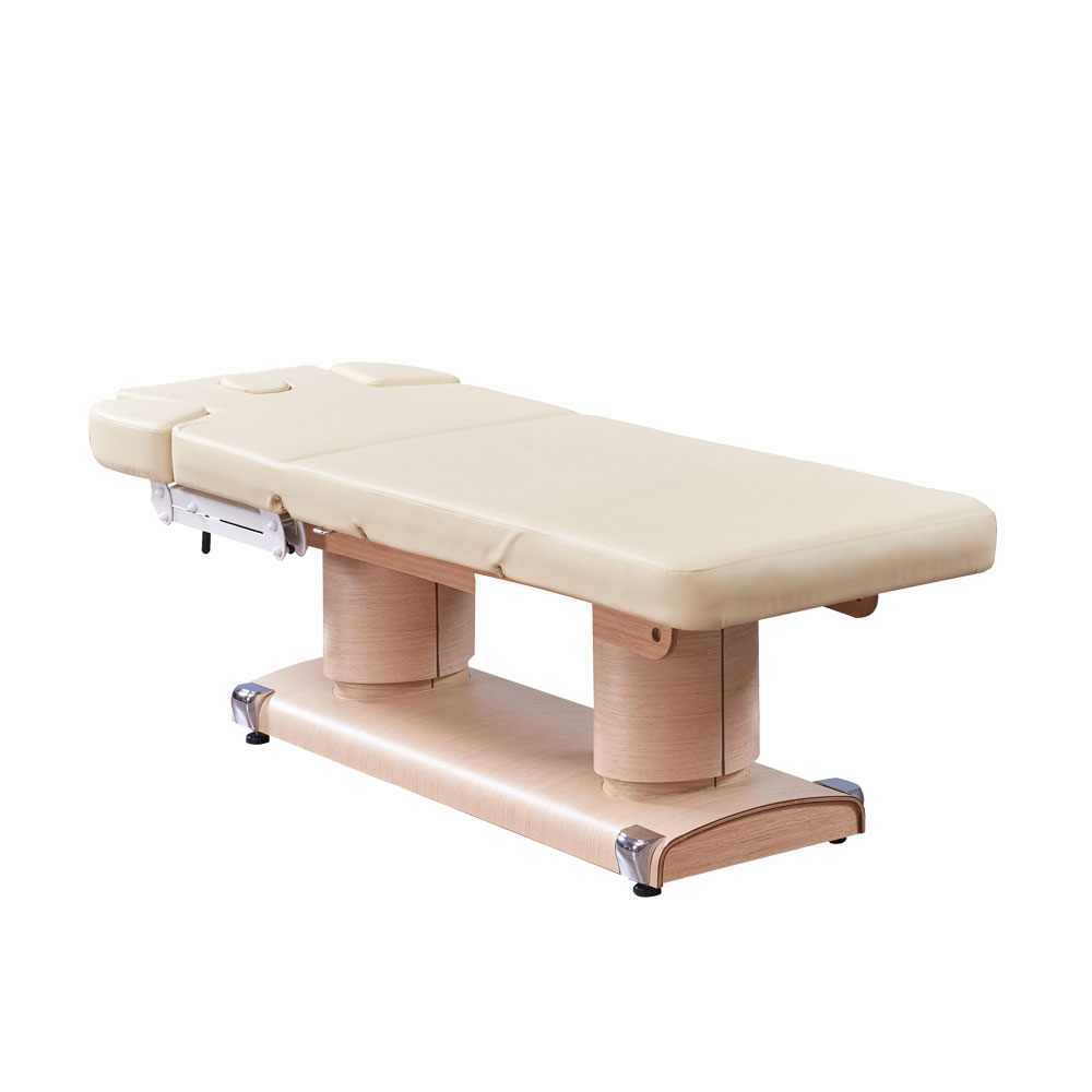 Sona Wooden Electric, Ultra Plush Bed for Facial and Massage - Image 3