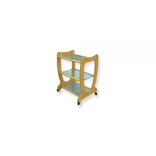 Wood Cart Natural Color