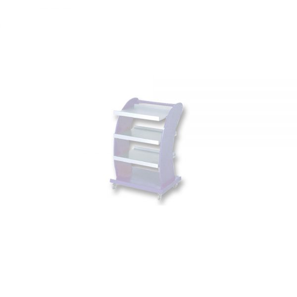 Wood Trolley with 3 shelves