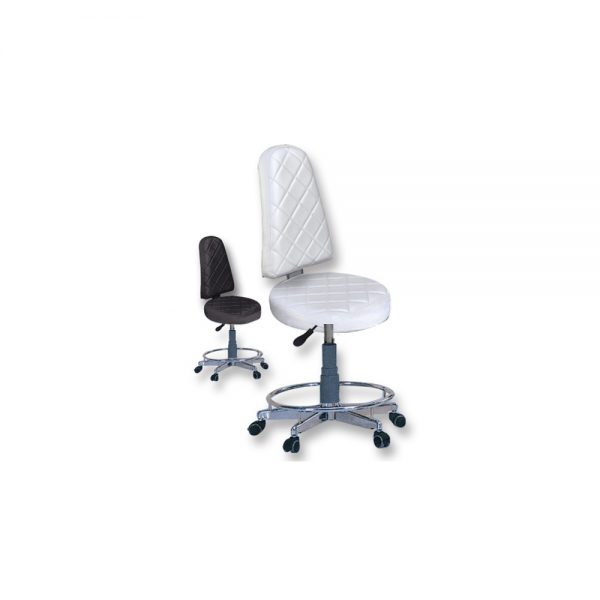 Hydraulic Stool w/back