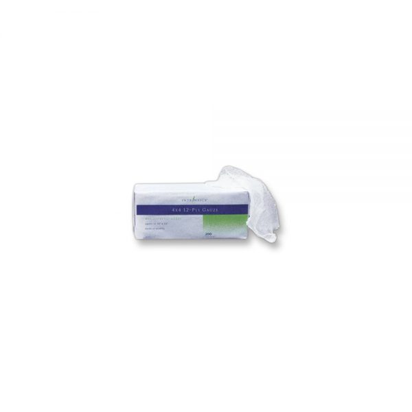 4x4 Nonwoven Pads 200ct - 100% Cotton