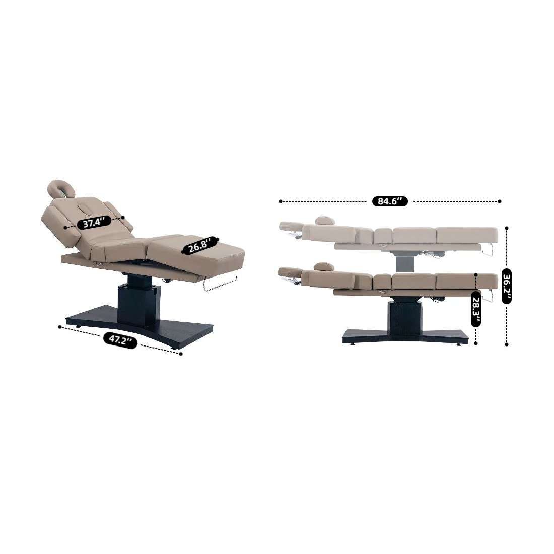 COCO-Elite Electric Massage/Facial/Med Spa Bed - Image 7