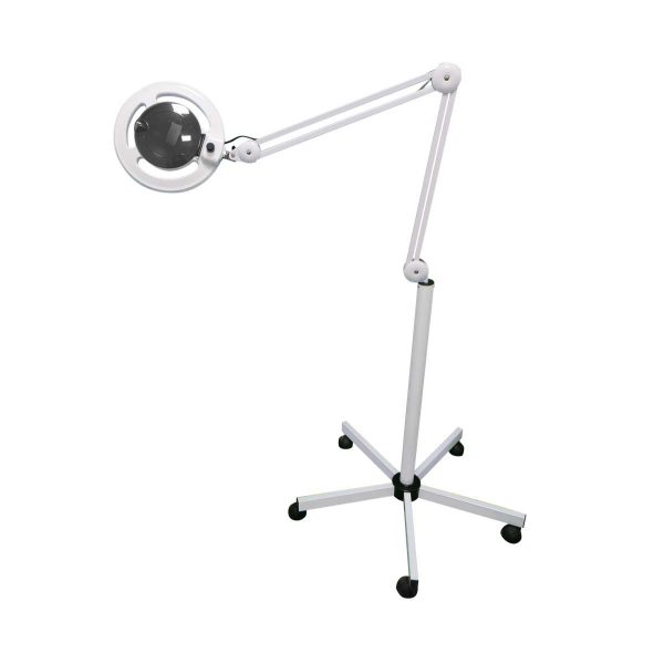 Round 5X Diaptor EXTRA LARGE Magnifying Lamp with LED lights