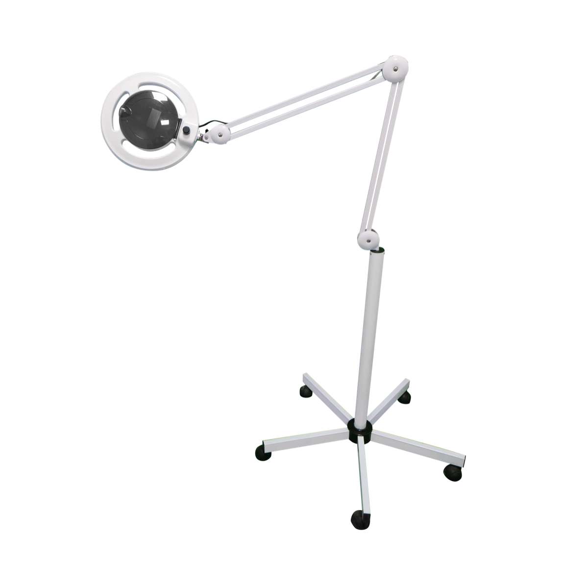Round 5X Diaptor EXTRA LARGE Magnifying Lamp with LED lights